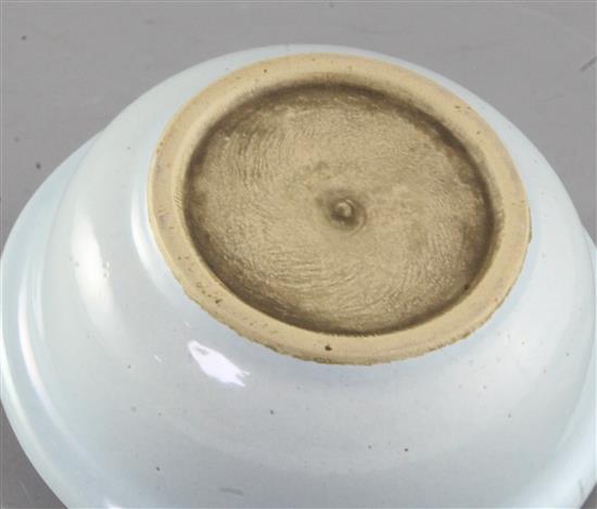 A Chinese Ru-type glazed small bowl, Qing dynasty or earlier, 15cm